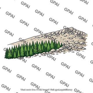 Alpine tree line