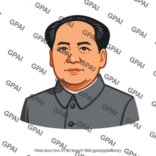 Mao zedong portrait