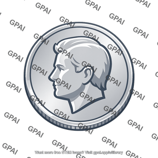 Coin heads up