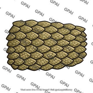 Lizard skin dry