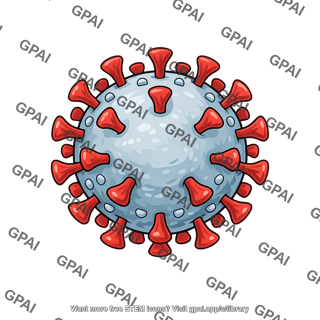 Sars cov 2 virion 3d