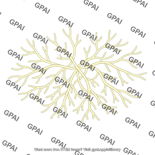 Fungal hyphae network