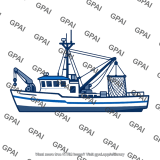 Commercial fishing boat