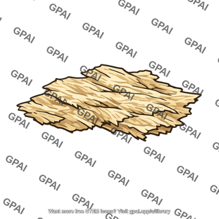Plant material dried