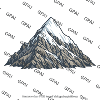 Snow capped mountain