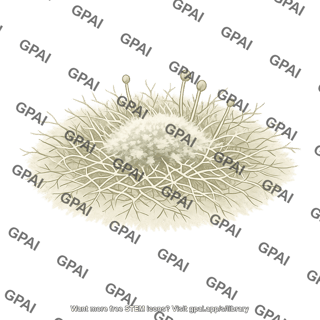 Fungus mold colony