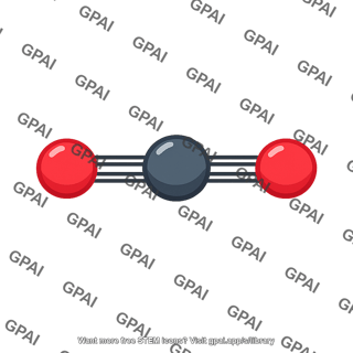 Carbon dioxide molecule