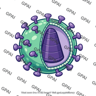 Hiv particle