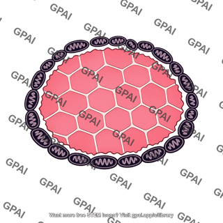 Mitochondrial myopathy muscle fiber