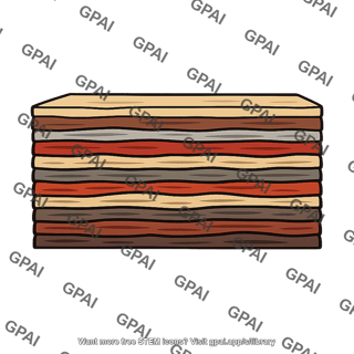 Sedimentary strata