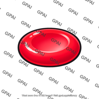 Red gemstone