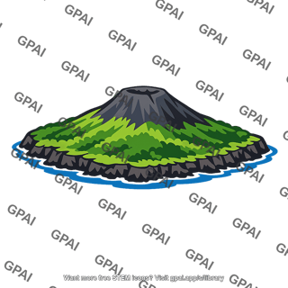 Volcanic island