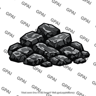 Coal chunks