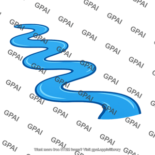 Winding river