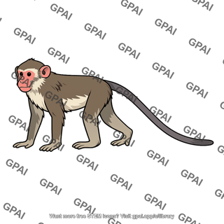 Long tailed macaque
