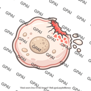 Fried egg bitten