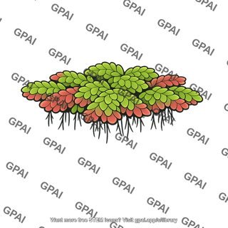 Floating fern azolla