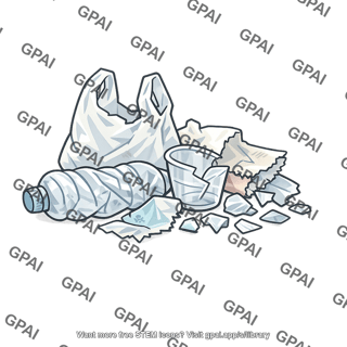 Plastic waste