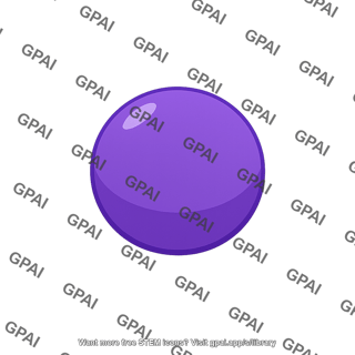 Purple sphere