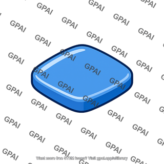 Blue tablet
