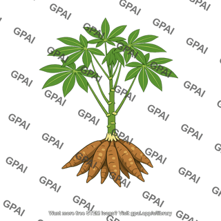 Cassava plant