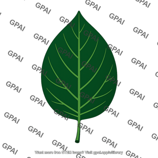 Leaf dark green