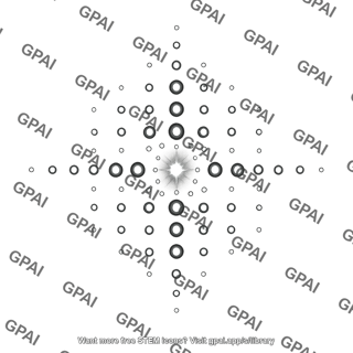 X ray diffraction pattern