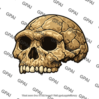 Homo naledi skull