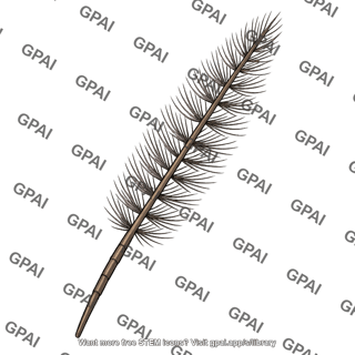 Antenna male mosquito