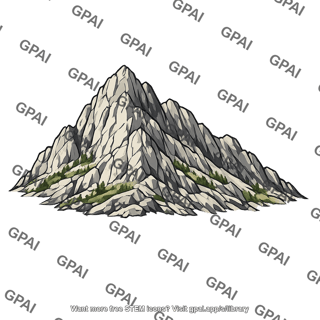 Rocky mountain peak