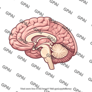 Cerebral hemisphere left removed