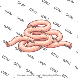Coiled intestine