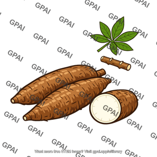 Cassava root