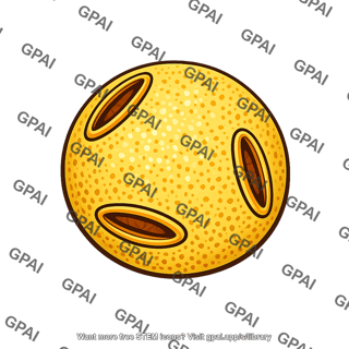 Pollen grain three openings