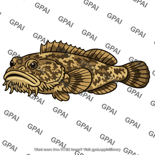 Male oyster toadfish