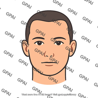 Human head front