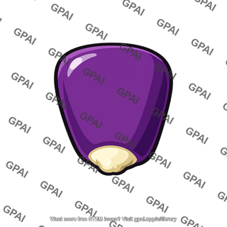 Maize kernel purple