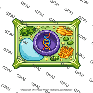 Genetically engineered plant cell