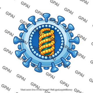 Virus particle purified