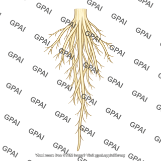 Garlic root