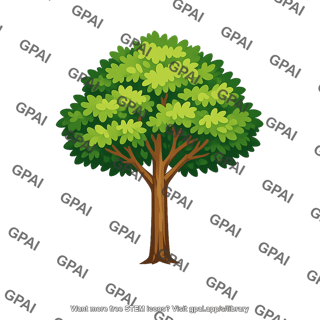 Tree unburned
