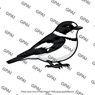 Collared flycatcher male
