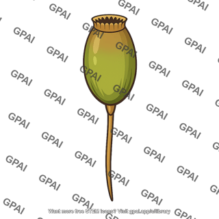 Poppy seed pod