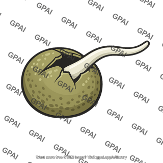 Sporangium germinating