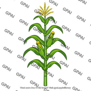 Bt maize plant