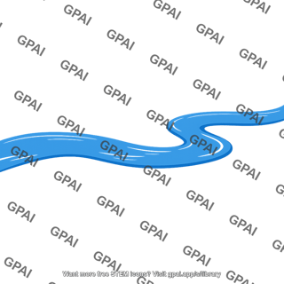 Winding river