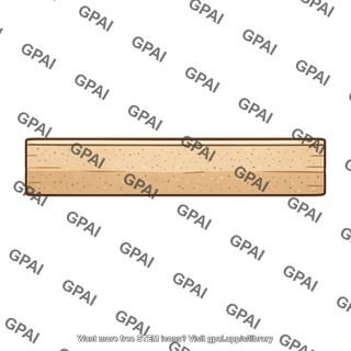 Wooden plank