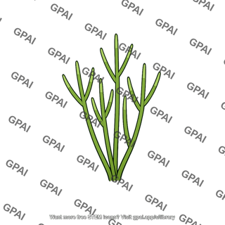 Small early land plant