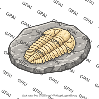 Trilobite fossil