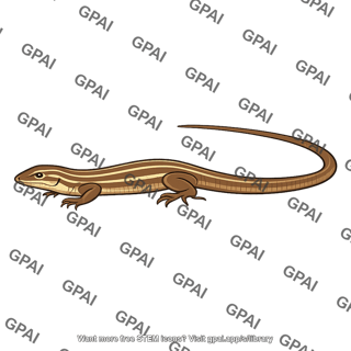 Lizard aspidoscelis uniparens female like